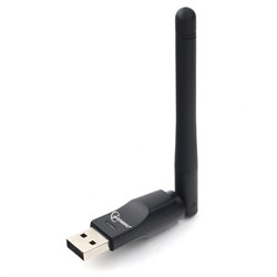 (1016491) Сетевой адаптер WiFi Gembird 150 Мбит, USB, 802.11b/g/n WNP-UA-006 - фото 29230