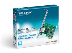 (71022) TP-LINK TG-3468 10/ 100/ 1000Mbps PCI-E Adapter - фото 29398