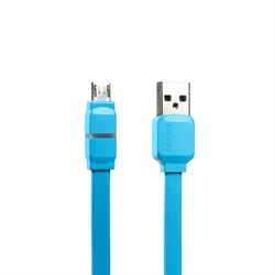 (1019097) USB кабель micro REMAX Kingkong double-sided USB (1m) blue - фото 30377