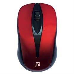 (1019059) Мышь Оклик 675MW черный/красный оптическая (800dpi) беспроводная USB для ноутбука (3but) 1025919 - фото 30408