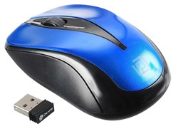 (1025210) Мышь Оклик 675MW черный оптическая (800dpi) беспроводная USB для ноутбука (3but) 1025915 - фото 30410