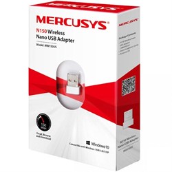 (1019727) Сетевой адаптер WiFi Mercusys MW150US USB 2.0 - фото 30827
