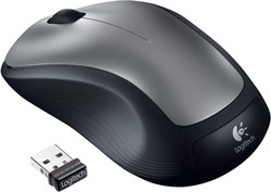 (1019784) Мышь Logitech M310 черный/серебристый оптическая (1000dpi) беспроводная USB1.1 для ноутбука (2but) 910-003986 - фото 30923