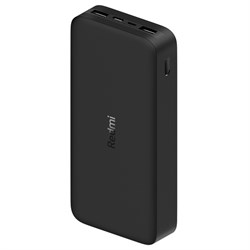 (1019919) Зарядное устройство Xiaomi 20000mAh Redmi 18W Fast Charge Power Bank Black - фото 31009