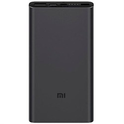 (1019916) Зарядное устройство Xiaomi 10000mAh Mi 18W Fast Charge Power Bank 3 (Black) - фото 31012