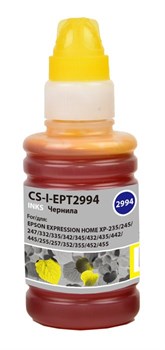 (1021182) Чернила Cactus CS-I-EPT2994 желтый100мл для Epson Expresion Home XP-235/332/335/432/435 - фото 31815