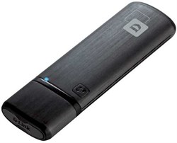 (1021554) Сетевой адаптер WiFi D-Link DWA-182/RU/E1A USB 3.0 (ант.внутр.) 1ант. - фото 32070