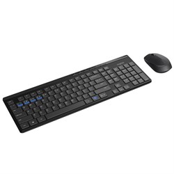 (1021608) Клавиатура + мышь Rapoo 8100M клав:черный мышь:черный USB беспроводная Multimedia - фото 32094