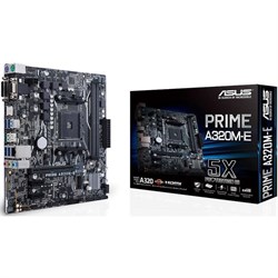 (1021950) Материнская плата Asus PRIME A320M-E Soc-AM4 AMD A320 2xDDR4 mATX AC`97 8ch(7.1) GbLAN RAID+VGA+DVI+HDMI - фото 32352