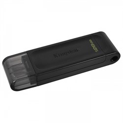(1021979) Флеш Диск Kingston 128Gb DataTraveler 70 DT70/128GB USB3.0 черный - фото 32408