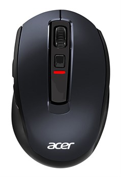 (1022010) Мышь Acer OMR060 черный оптическая (1600dpi) беспроводная USB (5but) - фото 32419
