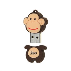 (1022283) USB флэш-накопитель  16 ГБ  Mirex MONKEY BROWN 16GB (ecopack) - фото 32541