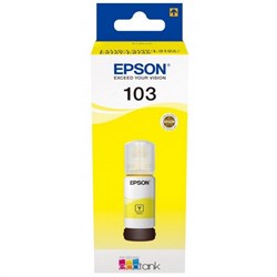 (1022502) Чернила Epson 103Y C13T00S44A желтый (65мл) для Epson L3100/3110/3150 - фото 32642