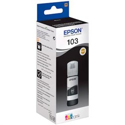 (1022499) Чернила Epson 103BK C13T00S14A черный (65мл) для Epson L3100/3110/3150 - фото 32645