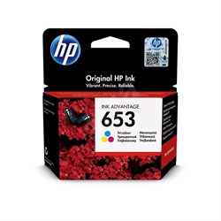 (1022556) Картридж струйный HP 653 3YM74AE многоцветный (200стр.) (5мл) для HP DeskJet Plus Ink Advantage 6075 - фото 32771