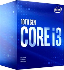 (1022660) Процессор CPU Intel Core i3-10100F BOX (S1200, 3600MHz up to 4300MHz/6Mb, 4C/8T, Comet Lake, 14nm, 65W) - фото 33019