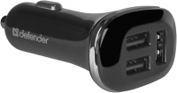(1023458) Зарядное устройство для авто 3.1A USB 83597 DEFENDER - фото 33101