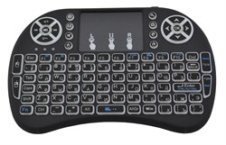 (1021880) Мини-клавиатура LuazON BKB-1.0, беспроводная для ТВ, ПК и моб. уст-в, черная 4432434 - фото 33655