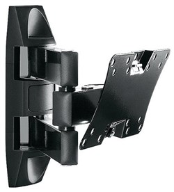 (1020419) Кронштейн для телевизора Holder LCDS-5065 черный 19"-32" макс.30кг настенный поворот и наклон - фото 33913
