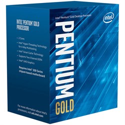 (1024912) Процессор Intel Original Pentium Gold G6405 Soc-1200 (BX80701G6405  S RH3Z) (4.1GHz/iUHDG610) Box - фото 33952