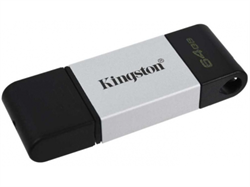 (1024939) Флеш Диск Kingston 64Gb DataTraveler 80 DT80/64GB USB3.0 черный - фото 34078