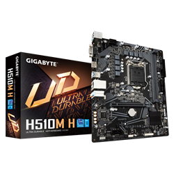 (1025669) Материнская плата Gigabyte H510M H Soc-1200 Intel H510 2xDDR4 mATX AC`97 8ch(7.1) GbLAN+VGA+HDMI - фото 34407