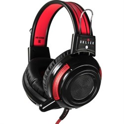 (1014621) Наушники с микрофоном Oklick HS-G300 ARMAGEDDON черный/красный 2.5м мониторы (AH-V1)
