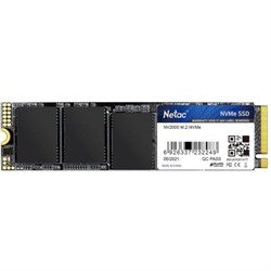 (1026512) Твердотельный накопитель SSD M.2 Netac 256Gb NV2000 Series NT01NV2000-256-E4X Retail (PCI-E 3.1 x4, up to 2500/1000MBs, 3D NAND, 150TBW, NVMe 1.4, 22х80mm) - фото 34879