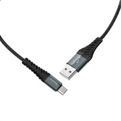 (1027022) Кабель USB - Type-C HOCO X38 1 m в оплетке Black - фото 35304