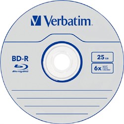 (1027110) Диск BD-R Verbatim 25Gb 6x Jewel case (1шт) Scratch proof (43715) - фото 35449