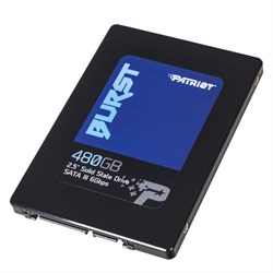 (1027493) Твердотельный накопитель SSD 2.5" Patriot 480GB Burst Elite <PBE480GS25SSDR> (SATA3, up to 450/320Mbs, 400TBW, 7mm) - фото 35730