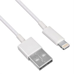 (1027618) Кабель Buro USB-IP-1.2W2A USB (m)-Lightning (m) 1.2м белый - фото 35863