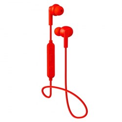 (1028100) Perfeo BT наушники внутриканальные с микрофоном TYRO красные [PF_B4024] - фото 37421