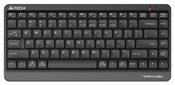 (1028181) Клавиатура A4Tech Fstyler FBK11 черный/серый USB беспроводная BT/Radio slim FBK11 GREY - фото 37614