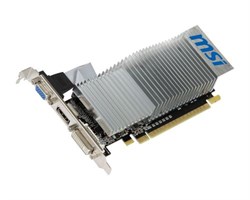 (1036197) MSI Видеокарта GeForce 210 1Gb DDR3 (N210-1GD3/LP) - фото 37782