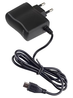 (1028625) PERFEO Сетевое зарядное устройство с разъемом USB, 1А, с кабелем micro USB, 1 метр, черный (I4633) - фото 38377