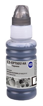 (1028844) Чернила Cactus CS-EPT00S14A 103BK черный 70мл для Epson L1110 Ecotank/L3100/L3101/L3110/L3150/L3151 - фото 38646