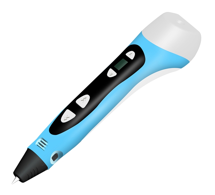 (1029176) Ручка 3D Cactus CS-3D-PEN-C-BL PLA ABS LCD голубой - фото 39026