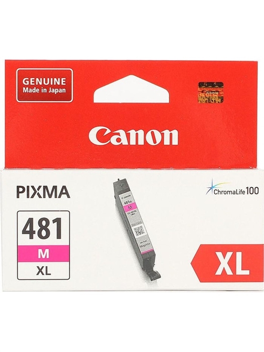 (1019924) Картридж струйный Canon CLI-481XL M 2045C001 пурпурный (8.3мл) для Canon Pixma TS6140/TS8140TS/TS914 - фото 39147