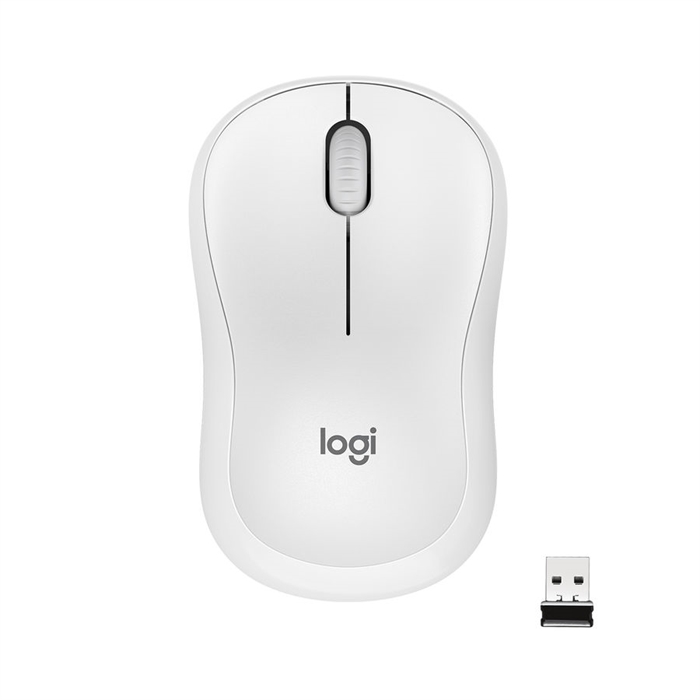 (1029665) Мышь Logitech M221 SILENT белый оптическая (1000dpi) silent беспроводная USB для ноутбука (3but) 910-006511 - фото 39251