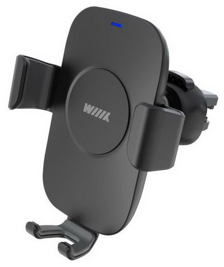 (1030168) Держатель Wiiix CW-70V-GRAV беспров.з/у. черный для смартфонов - фото 39920