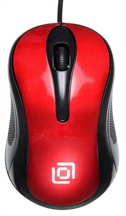 (1030192) Мышь Оклик 385M черный/красный оптическая (1000dpi) USB для ноутбука (3but) 1066865 - фото 39948