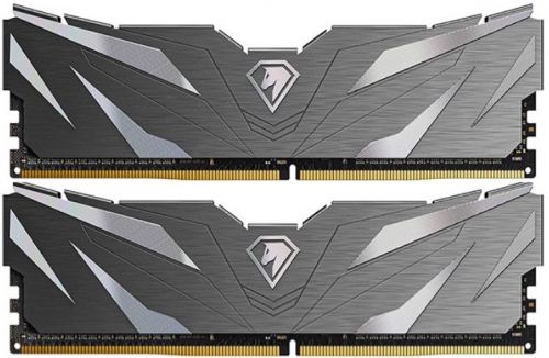 (1030483) Память DDR 4 DIMM 16Gb (8Gbx2)  PC25600, 3200Mhz, Netac Shadow S NTSWD4P32DP-16W   C16 White, с радиатором - фото 40527