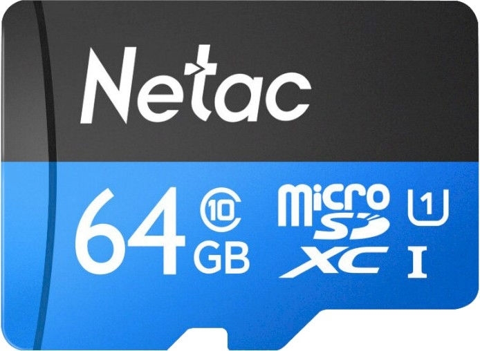 (1030566) Карта памяти MicroSDXC 64GB  Netac Class 10 UHS-I U1 P500 Standard  [NT02P500STN-064G-S] - фото 40657