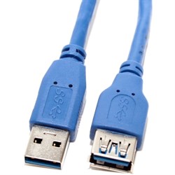 (112523)  Кабель удлинительный USB 3.0 (AM) -> USB3.0 (AF), 3.0m, 5bites (UC3011-030F) - фото 4130