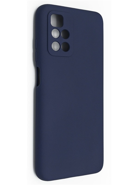 (1030867) Накладка NNDM Silicone Cover (с защитой камеры) для Xiaomi ReNNDMi 10 синяя - фото 41425