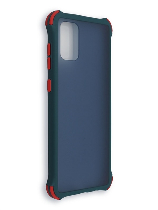 (1030894) Накладка NNDM пластиковая матовая с усиленными углами для Samsung Galaxy A71 зеленая - фото 41452