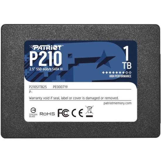 (1031639) SSD жесткий диск SATA2.5" 1TB P210 P210S1TB25 PATRIOT - фото 41796
