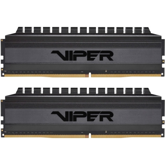 (1031635) Модуль памяти PATRIOT Viper 4 Blackout DDR4 Общий объём памяти 16Гб Module capacity 8Гб Количество 2 3600 МГц Радиатор Множитель частоты шины 18 1.35 В черный PVB416G360C8K - фото 41800