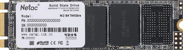 (1031751) Твердотельный накопитель SSD M.2 Netac 2.0Tb N535N Series <NT01N535N-002T-N8X> Retail (SATA3, up to 545/500MBs, 3D NAND, 1120TBW, 22х80mm) - фото 41968